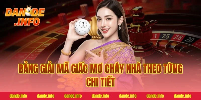 Bảng Giải Mã Giấc Mơ Cháy Nhà Theo Từng Chi Tiết